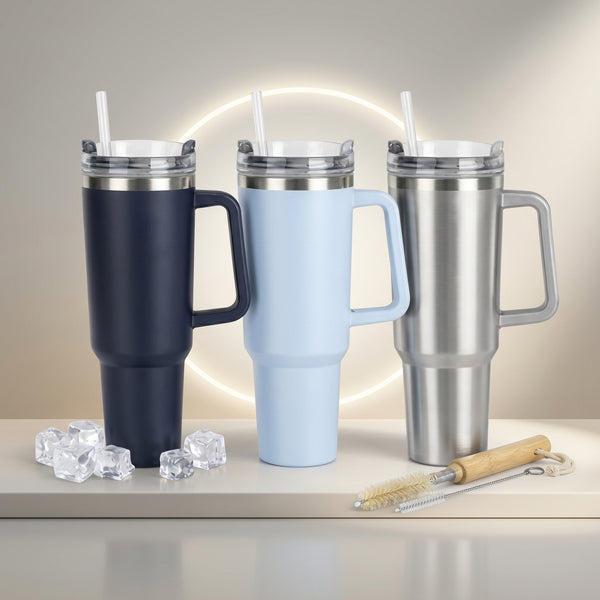 Custom Printed 40oz Stainless Steel Tumbler